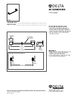 Предварительный просмотр 1 страницы Delta 77518 Specification Sheet