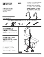 Delta 9959-DST series Installation Instructions Manual preview