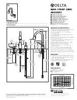 Delta 9978-DST Series Specification Sheet preview