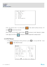 Предварительный просмотр 28 страницы Delta A9000 User Manual