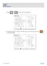 Предварительный просмотр 37 страницы Delta A9000 User Manual