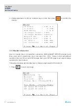 Предварительный просмотр 40 страницы Delta A9000 User Manual