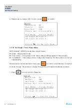 Предварительный просмотр 43 страницы Delta A9000 User Manual