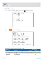 Предварительный просмотр 48 страницы Delta A9000 User Manual