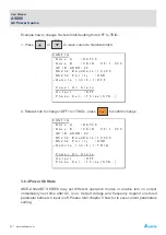 Предварительный просмотр 57 страницы Delta A9000 User Manual