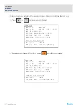 Предварительный просмотр 58 страницы Delta A9000 User Manual