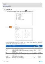 Предварительный просмотр 70 страницы Delta A9000 User Manual