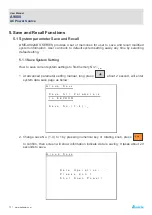 Предварительный просмотр 76 страницы Delta A9000 User Manual