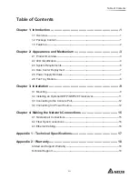 Preview for 3 page of Delta AG9032 Installation Manual