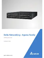 Delta AG9064 Installation Manual предпросмотр