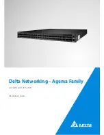 Delta Agema AG5648 Installation Manual preview