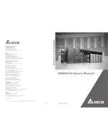 Delta AH02HC-5A Hardware Manual предпросмотр