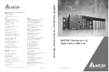 Delta AH500 series Hardware Operation Manual предпросмотр