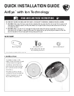 Delta AirEye Ion Quick Installation Manual preview