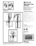 Preview for 1 page of Delta Allora 999-DST Series Specifications