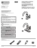 Delta Alux 15769LF-SP Manual предпросмотр