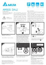 Delta AMBIS DALI Installation Manual preview