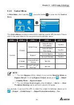 Предварительный просмотр 61 страницы Delta Amplon RT Series Manual