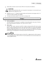 Preview for 9 page of Delta Amplon RT10K User Manual