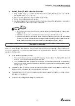 Preview for 25 page of Delta Amplon RT10K User Manual