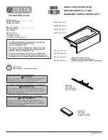 Delta B23605-6030L-WH Manual preview