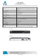 Preview for 3 page of Delta BCS-NVR32025ME-II User Manual