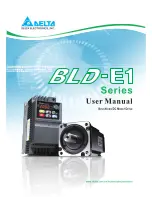 Delta BLD-E1 Series User Manual preview