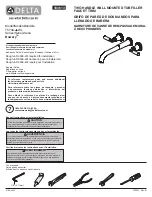 Предварительный просмотр 1 страницы Delta Bowery T5748-WL Series Manual