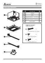 Preview for 2 page of Delta breez 110LED-ADJ Instructions Manual