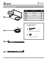 Preview for 2 page of Delta BREEZ 90LED-REC-ADJ Manual