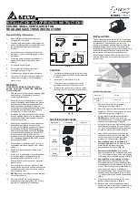 Preview for 1 page of Delta Breez Integrity ITG100 Installation And Operating Instructions