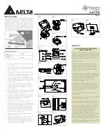 Preview for 2 page of Delta breez Integrity ITG80 Installation And Operating Instructions