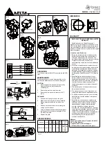 Preview for 2 page of Delta breez integrity ITG80RLED-ADJ Installation And Operating Instructions