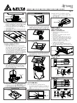 Preview for 2 page of Delta breez Slim SLM80-110-C Installation And Operating Instructions