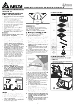 Delta breez SMT130 Installation And Operating Instructions preview