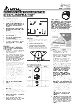 Delta BreezIntegrity ITG100RLED Installation And Operating Instructions предпросмотр