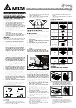 Preview for 1 page of Delta BreezSlim SLM50-110-C Installation And Operating Instructions