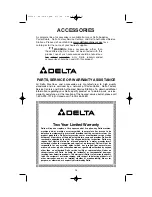 Preview for 13 page of Delta CL096 Instruction Manual