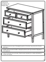 Preview for 30 page of Delta Classic 3 Drawer Dresser Manual