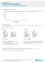 Предварительный просмотр 8 страницы Delta CliQ DRP024V060W1AA Technical Data Sheet