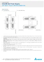 Предварительный просмотр 9 страницы Delta CliQ DRP024V060W1AA Technical Data Sheet