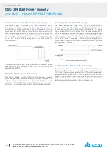 Предварительный просмотр 12 страницы Delta CliQ DRP024V060W1AA Technical Data Sheet