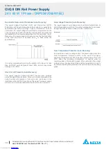 Предварительный просмотр 13 страницы Delta CliQ II DRP024V060W1B Technical Data Sheet