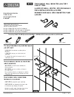 Предварительный просмотр 1 страницы Delta Compel T3561LF-WL Series Installation Instructions Manual