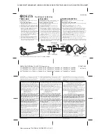 Предварительный просмотр 1 страницы Delta CP1637-XXX Instruction Sheet