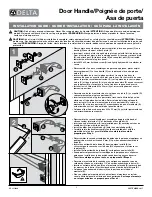 Preview for 1 page of Delta CP3312880 Installation Manual