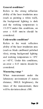 Preview for 20 page of Delta CS-LDM-30M User Manual