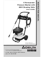 Delta D2300B Instruction Manual preview