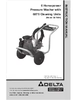 Delta D2750H Instruction Manual preview