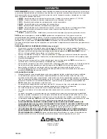 Предварительный просмотр 42 страницы Delta D28650 Instruction Manual